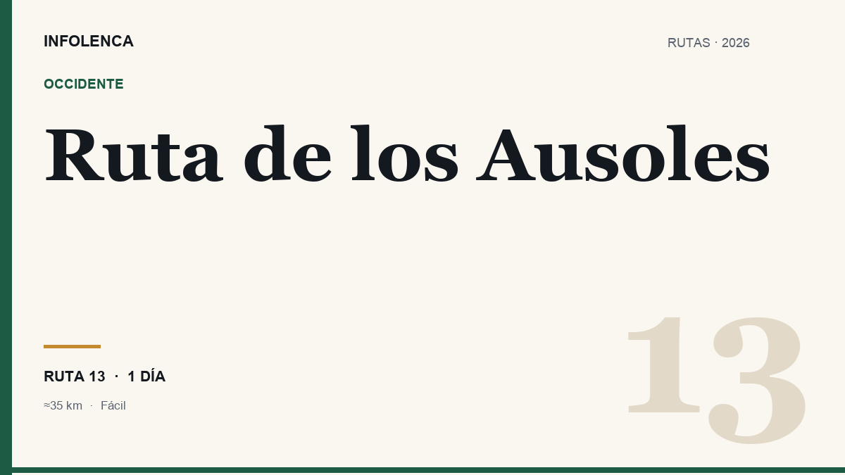 Ilustración de la Ruta de los Ausoles