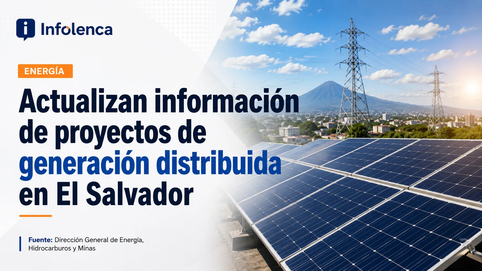 El Salvador actualiza información sobre proyectos de generación distribuida