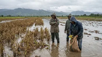 Agricultores dominicanos enfrentan crisis por lluvias e inflación