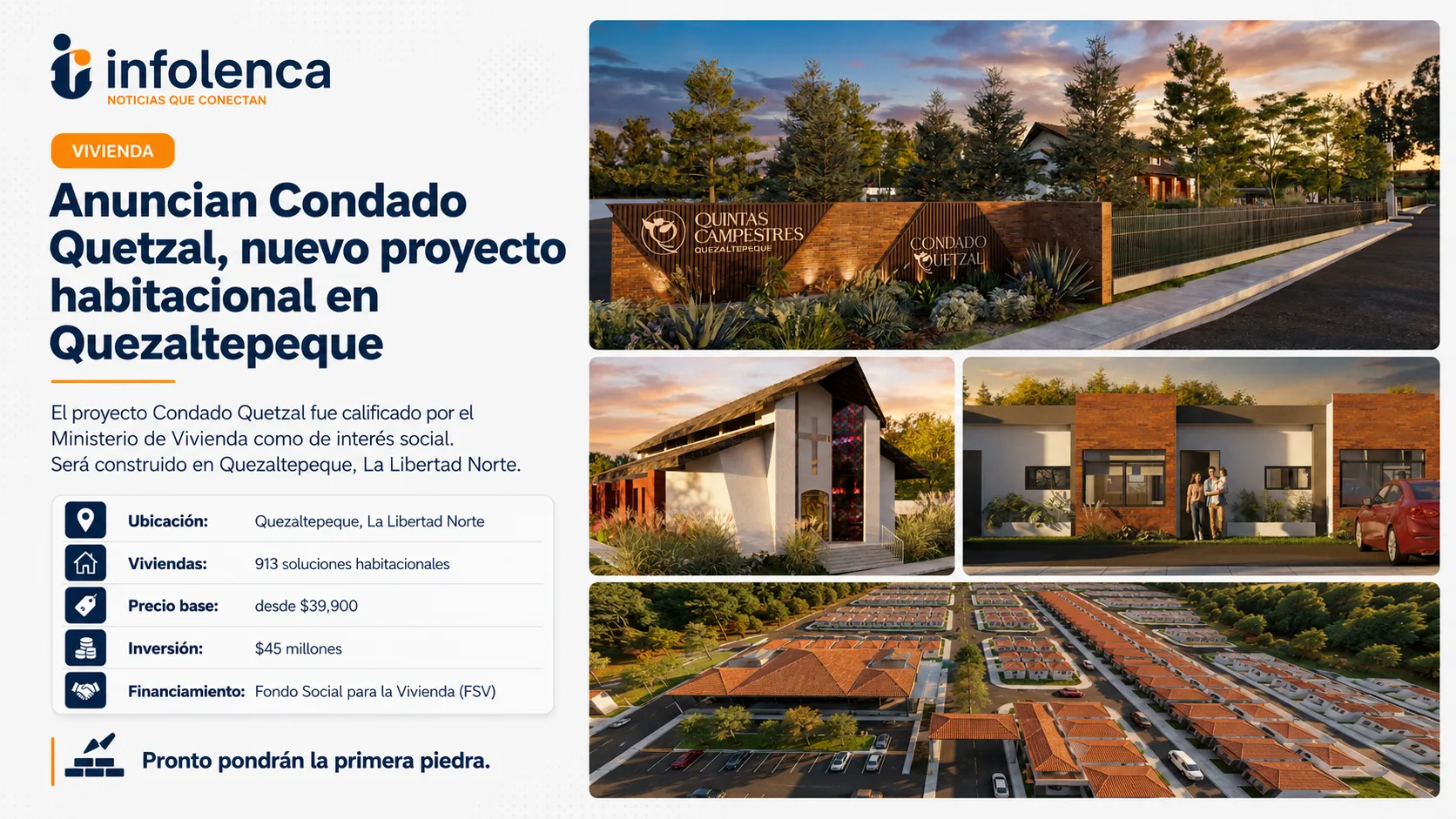 Condado Quetzal: Innovador proyecto de vivienda accesible en El Salvador